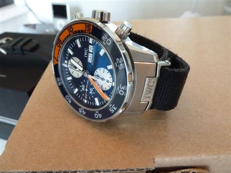 iwc aquatimer velcro straps